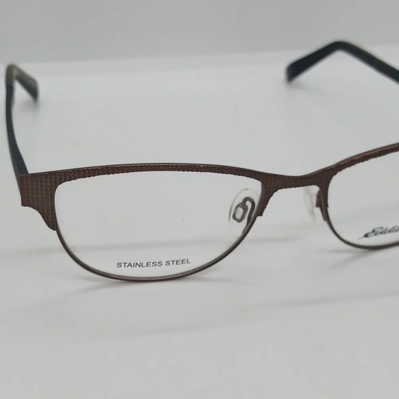 NWT WOMEN'S EDDIE BAUER EYEGLASS FRAMES EB32202 BROWN - Picture 3 of 4
